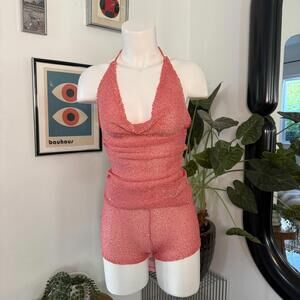 Pretty Little Thing Fairy Sequin Top & Bottom Set NWT